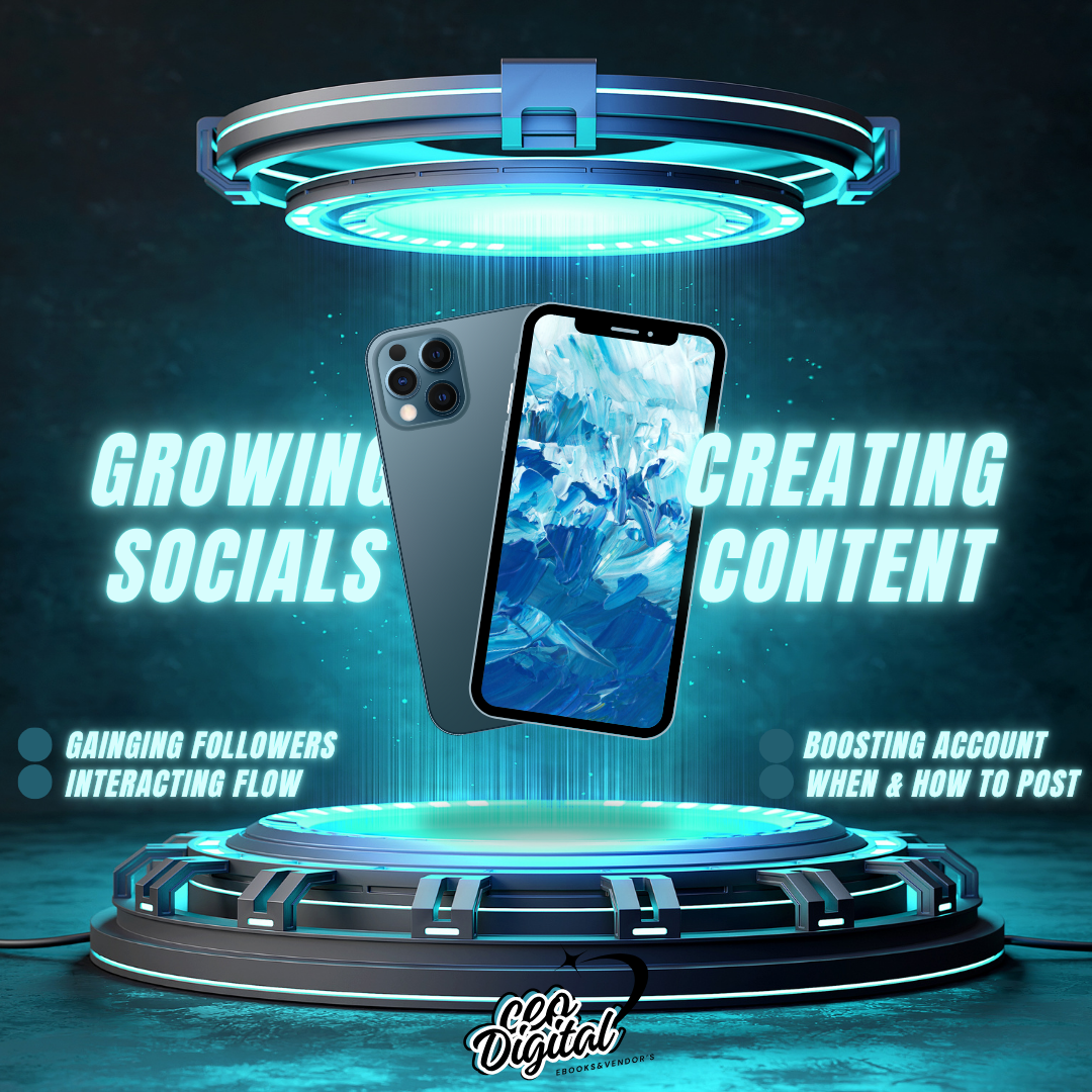 Growing Socials & Creating Content